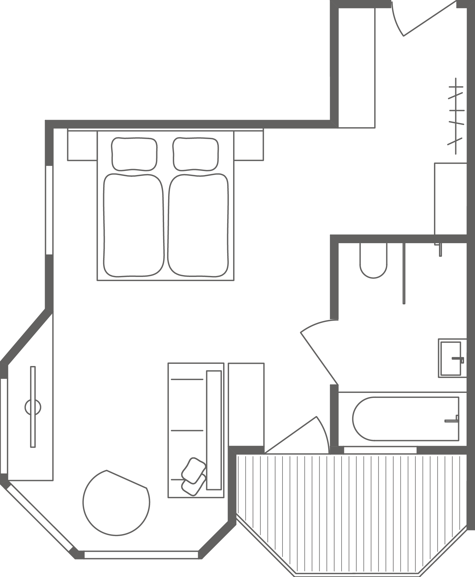 Grundriss Variante 1