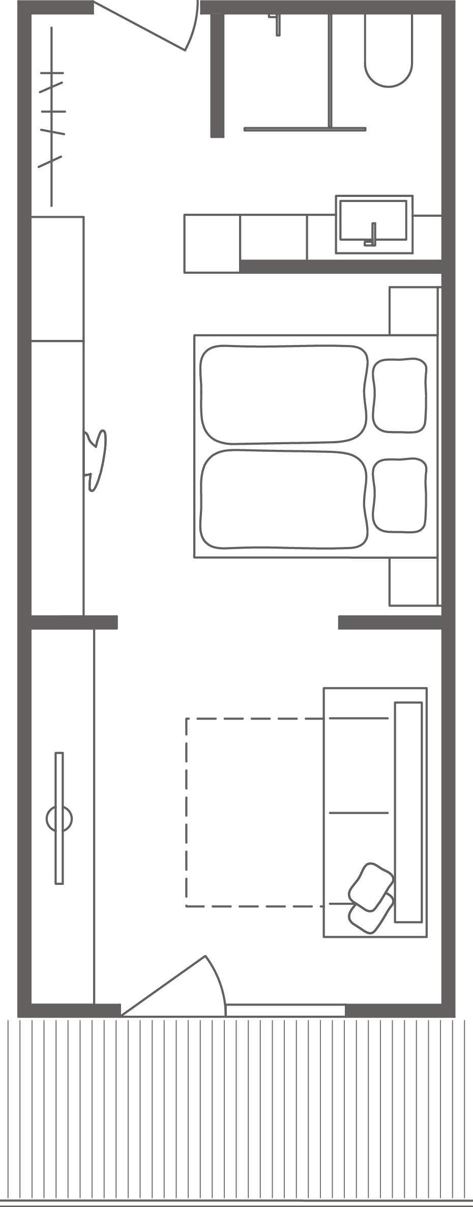 Grundriss Variante 1