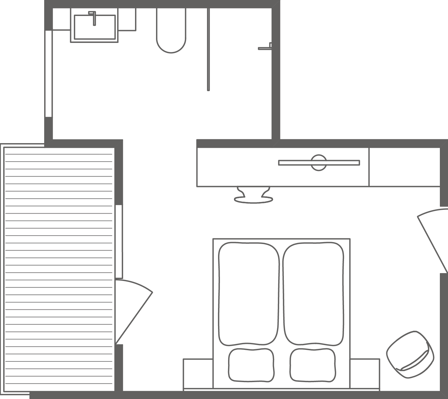 Grundriss Variante 1