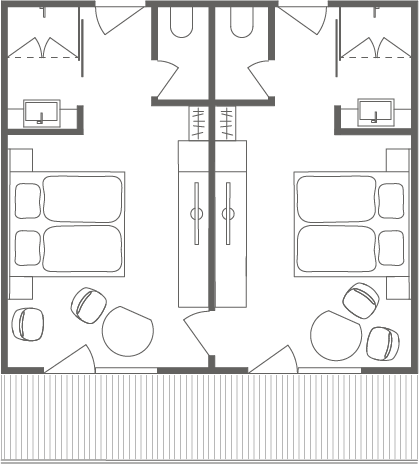 Grundriss Variante 2