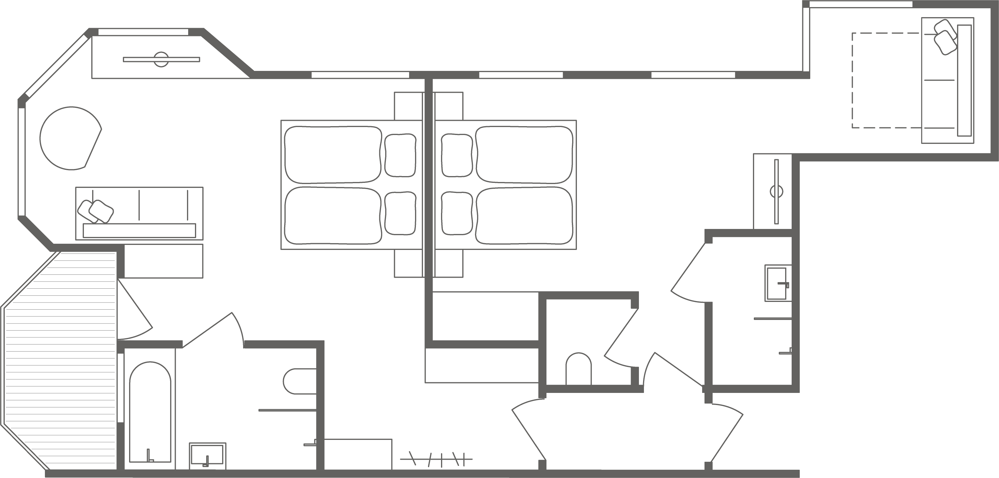 Grundriss Variante 2