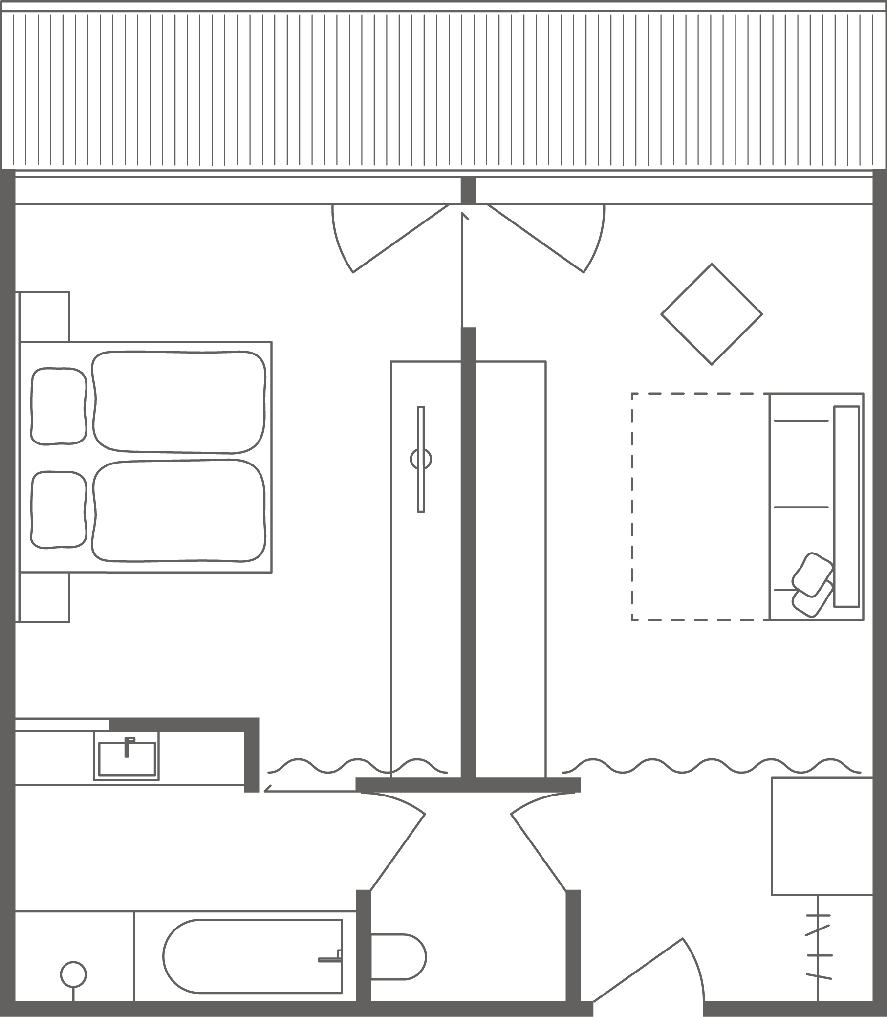 Grundriss Variante 1