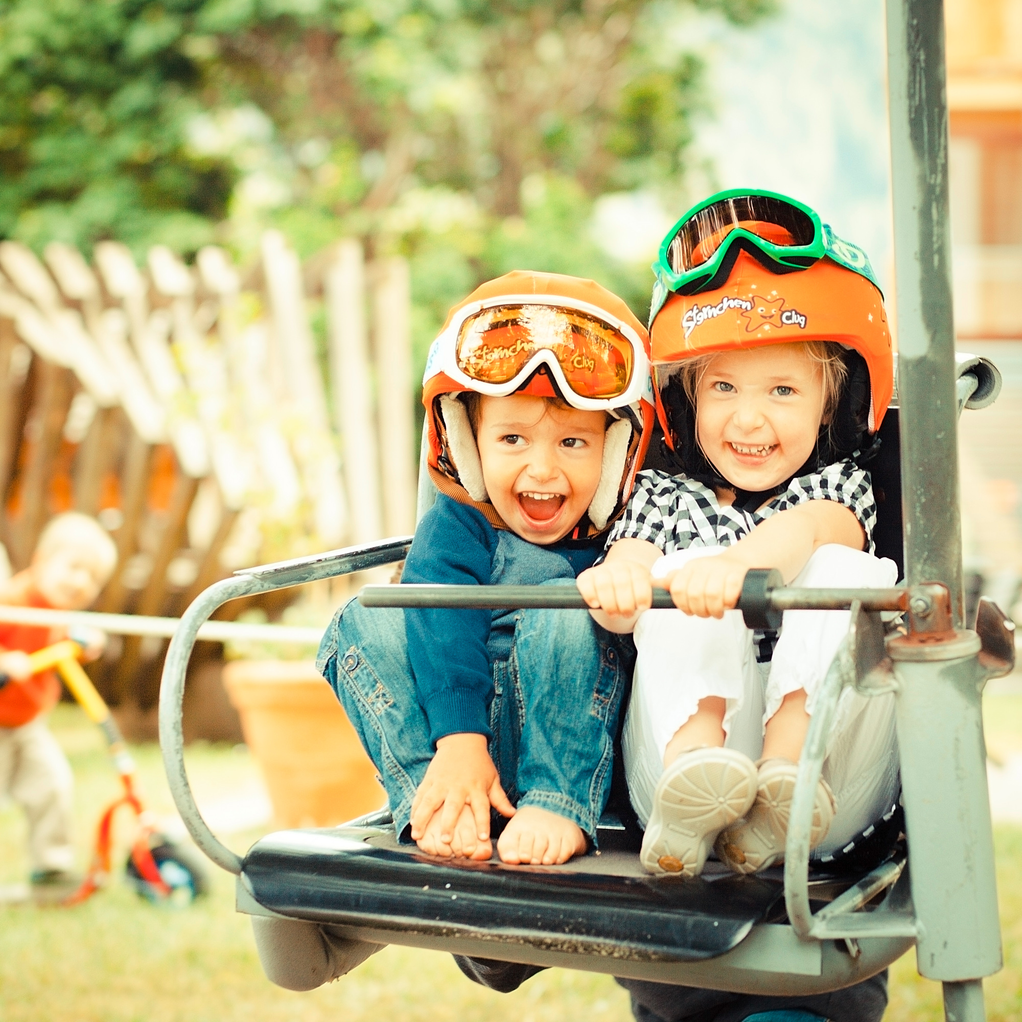 Von der Wiese ins Baumhaus