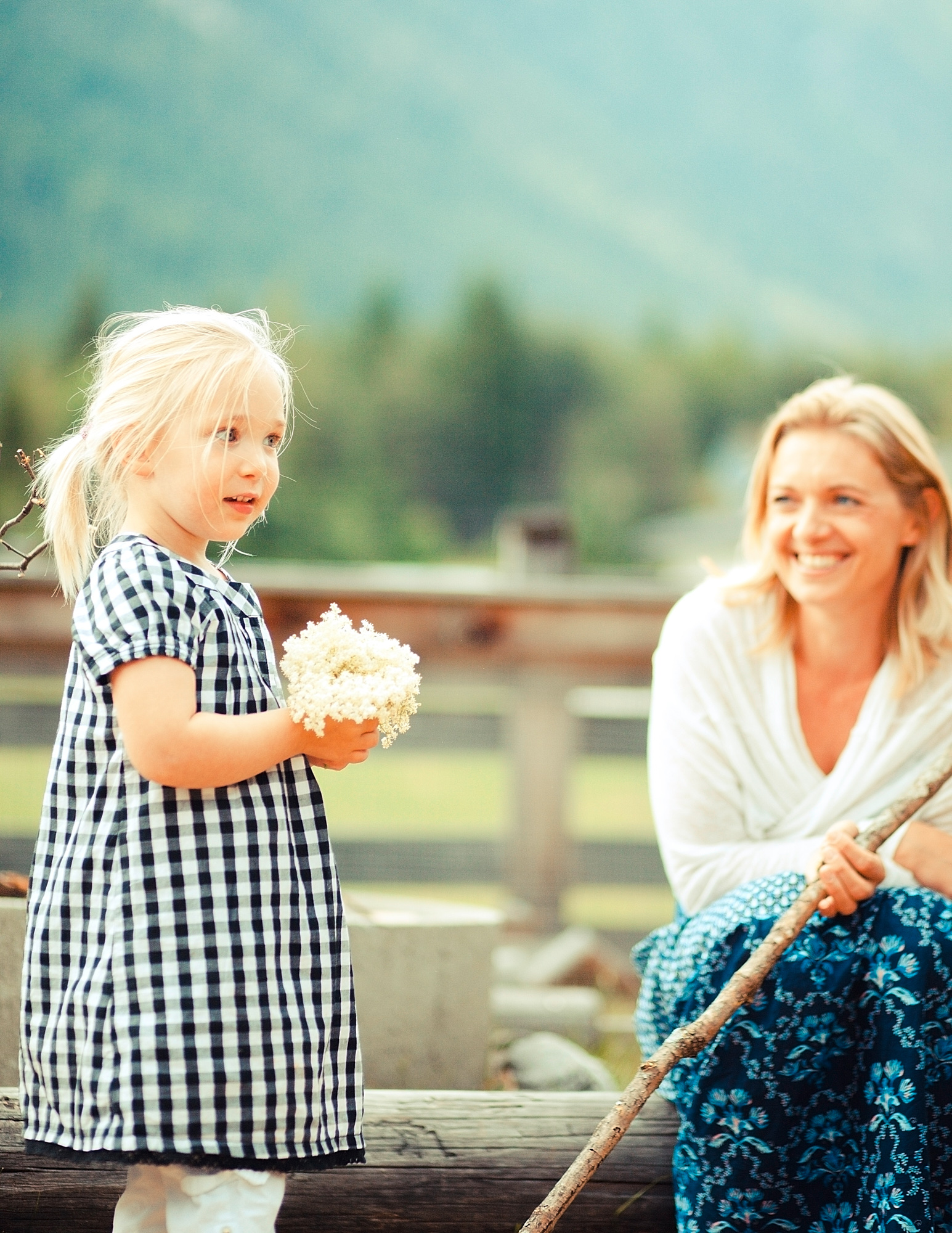 Familie im Hotel Stern